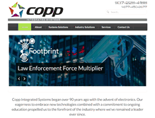 Tablet Screenshot of copp.com